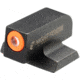 Night Fision Tritium Front Sight for Canik Mete SF and TP9 Pistols w/ Orange Ring, Black, One Size, CNK-029-001-OGXX