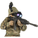 Night Optics Gladius 760 6x165mm Gen 3 Night Vision Rifle Scope, Advanced, Gated, Manual Gain, NO-NS-760-3AGM