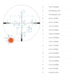 NightForce SHV 4-14x50mm Rifle Scope, 30mm Tube, First Focal Plane, .1 Mil Radian,Illuminated MIL-R Reticle, Black, C557