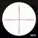 Illuminated MLR Reticle