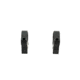 NightForce Standard Duty Rifle Scope Ring Set, Black, 30mm,1.0in,Medium A417