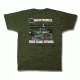 Nightforce T-Shirt, Excel,City Green, Medium, City Green, Med A244