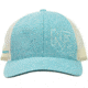 NightForce Trucker Hat, Low Profile, w/ NF Offset Logo, Teal Heather, Small, A521-S
