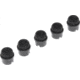 Nighthawk Custom Grip Screw Bushings, Carbon, Fully Machined, Standard, 4-pack, SP0150