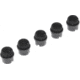 Nighthawk Custom Grip Screw Bushings, Carbon, Fully Machined, Thin, Pack of 4, SP0163