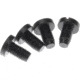 Nighthawk Custom Grip Screws, Set of Four, Slot head, Carbon, Fully Machined, SP0156