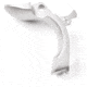Nighthawk Custom Safety, Grip, Drop-In, Stainless, Fully Machined Steel, SDP1061
