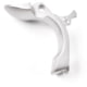 Nighthawk Custom Safety, Grip, Drop-In, Stainless, Fully Machined Steel, SDP1061