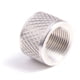 Nighthawk Custom Thread Protector w/.5 X 28 Threads for 9mm Barrels, Stainless, Fully Machined, SP0450