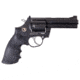 Nighthawk Custom Mongoose Revolver, .357 Magnum, 4in barrel, matte black steel frame, Hogue black rubber grip, revolving chamber, gold bead front, adjustable notch rear, 6 round cylinder, NCF-ME-.357 MG-4-1-FRRMPG