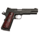 Nighthawk Custom Predator Pistol, .45 ACP, 5in barrel, black finish steel frame, checkered cocobolo grip, recoil operated semi-automatic, Heinie Tritium Slant Pro, 8 round magazine, NCF-PREDATOR-45-5-1-FRRMPG
