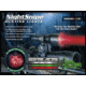 NightSnipe NS220-RGW Adjustable Beam Hunting Light Kit , White, Red, Green Beam, NS220-RGW-2208