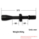 NightStar 3-30x56mm 35mm Tube Riflescope, First Focal Plane