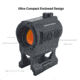 NightStar PT23MS Ultra Short Solar Reflex Red Dot Sight, 1x23mm, 3 MOA, Black, PT23MS