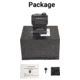 NightStar PT23MS Ultra Short Solar Reflex Red Dot Sight, 1x23mm, 3 MOA, Black, PT23MS