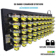 Nightstick Cap Lamp 50 Light Charging Station, Black, 5560-CHGR50