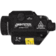 Nightstick Compact Tactical Weapon-Mounted LED Light w/Green Laser, 550 Lumens, Black, TCM-550XL-GL