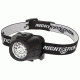 Nightstick Dual Light LED 3 AAA Headlamp,80 Lumens,Black NSP-4604B