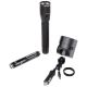 Nightstick Duty Size Multi Function Metal LED Flashlight,Rechargeable, DC Power Supply,650 Lumens, Black NSR-9614XLDC