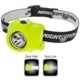 Nightstick Intrinsically Safe Dual-Function 3AAA LED Headlamp, AAA, White, 60 Lumens, w/Hard Hat Clip, Green, XPP-5450GC