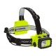 Nightstick Intrinsically Safe Permissible Multi-Function Dual-Light 3AA Headlamp,Red Flood,175 Lumens,Green XPP-5456G