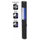 Nightstick Safety Light / Flashlight - Rechargeable,Blue and White light, Black NSR-2078