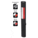 Nightstick Safety Light / Flashlight - Rechargeable,Red and White light, Black NSR-2072