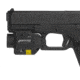 Nightstick TCM-10-GL 650 Lumens Compact LED Weapon-Mounted Light w/Green Laser, CR123, White Light, Ambidextrous, Black, TCM-10-GL