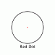 Nikko Stirling 30mm Red Dot with 5/8 Integrated Mounts, Black, Small, NSN N, NRD2539, EDEMO1