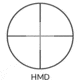 Nikko Stirling Airking 2-7x32 AO Rifle Scope, 1in Tube, HMD Reticle, 1/4 MOA, Black, ngra2732