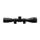 Nikko Stirling Mountmaster Silver Crown 4x32 AO IR Rifel Scope, 1in Tube, HMD Reticle, 1/4 MOA, Black, nmmi432aon