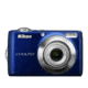 Nikon Coolpix 12 MP Digital Camera L22, Blue