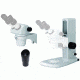 SMZ-445 Zoom Stereomicroscope w/ 10x Eyepiece and C-PS Plain Focusing Stand