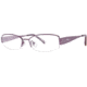 Nina Ricci NR2258F Progressive Prescription Eyeglasses - Frame Light Purple, Size 52/16mm NR2258F05