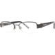 Nina Ricci NR2402 Progressive Prescription Eyeglasses - Frame Black NR2402F01