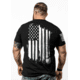 Nine Line America Graphic T-Shirts - Mens, Black, Small AMERICA-TS-BLACK-S