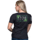Nine Line Apparel 1776 Women's V-neck T-shirt Grey 2x-large
