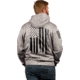 Nine Line Apparel America Tail Gater Hoodie Grey Heather Sml