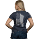 Nine Line Apparel America Women's T-shirt Navy Large