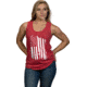 Nine Line Apparel America Women's Tank Red Medium