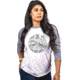 Nine Line National Parks Shirt - Women's, 2XL, White/Black/Grey, PARKSBBTHTHRGREYWHITE2XL