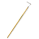 Nisaku NEJIRI Stainless Steel Long Handle Hoe, 4.5-Inch Blade, Silver, Small NJP1010