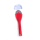 Nisaku Stainless Steel Flexible Scraper Pro Knife, 1.5-Inch Blade Red, Silver, Small NJP2171