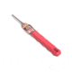Nisaku Stainless Steel Fluorine Coated Tapered Spatula, .2-Inch Blade, Silver, Small NJP5050