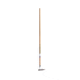 Nisaku Stainless Steel Semi-Long Triangle Hoe, 5.5-Inch Blade, Silver, Small NJP1012