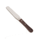 Nisaku Stainless Steel Wooden Handle Spatula, 6-Inch Blade, Silver, Small NJP420