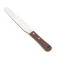 Nisaku Stainless Steel Wooden Handle Spatula, 8-Inch Blade, Silver, Small NJP430