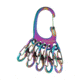 Nite Ize BigFoot Locker KeyRack Stainless Steel, Spectrum, KLKBF-07-R3