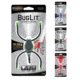 Nite Ize BugLit LED Micro Flashlight, Black/Black, Blue/Blue, Green Lime, Red/Red