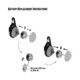 Nite Ize Carabiner Light, White/Black Gates, MSL-02-R6